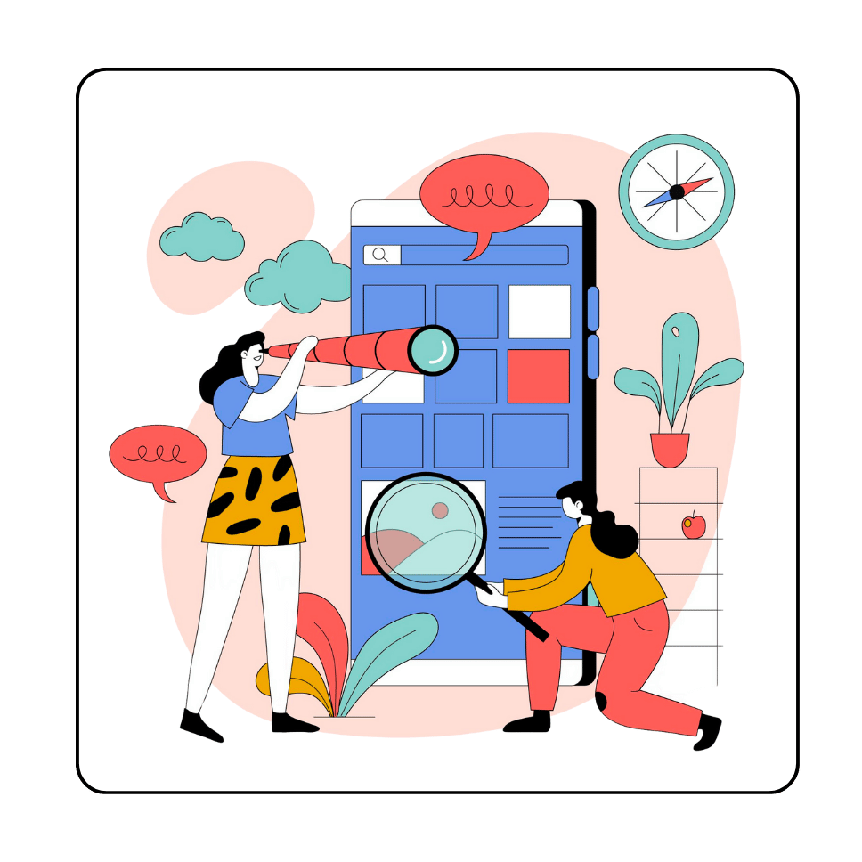 Find any service illustration